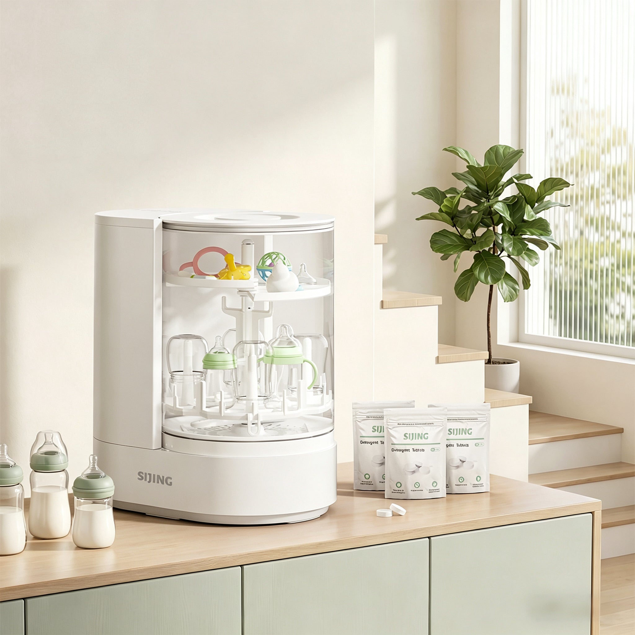 Glass Bottle Washer & Sterilizer System